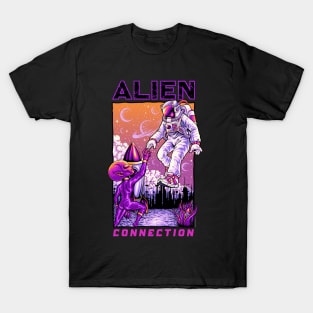 Alien Connection | Sci-fi | UFO | Universe T-Shirt